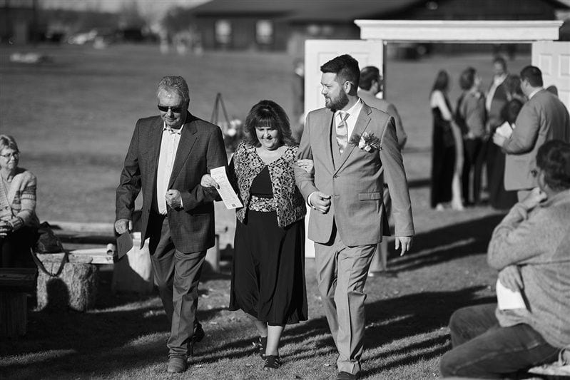 Kaylie + Bailey wedding — ceremony