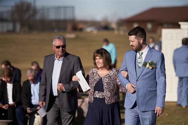 Kaylie + Bailey wedding — ceremony