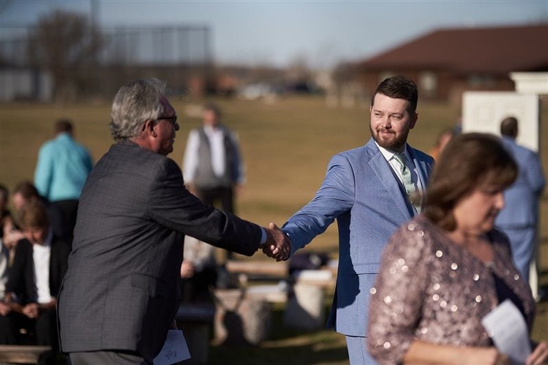 Kaylie + Bailey wedding — ceremony