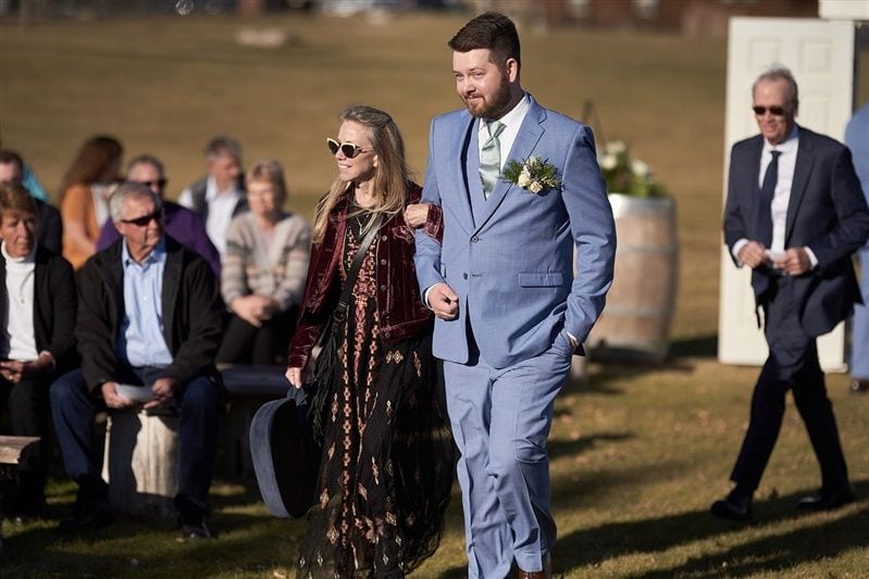 Kaylie + Bailey wedding — ceremony