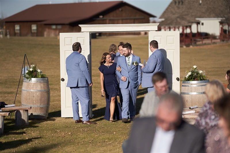 Kaylie + Bailey wedding — ceremony