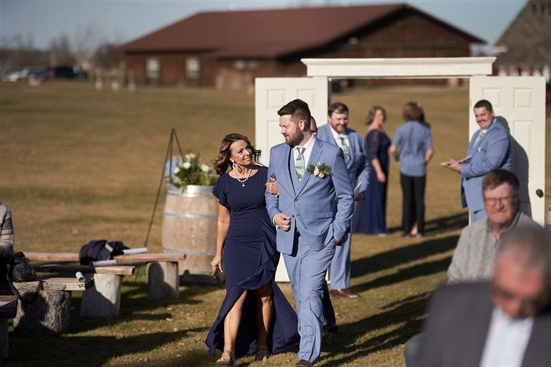 Kaylie + Bailey wedding — ceremony
