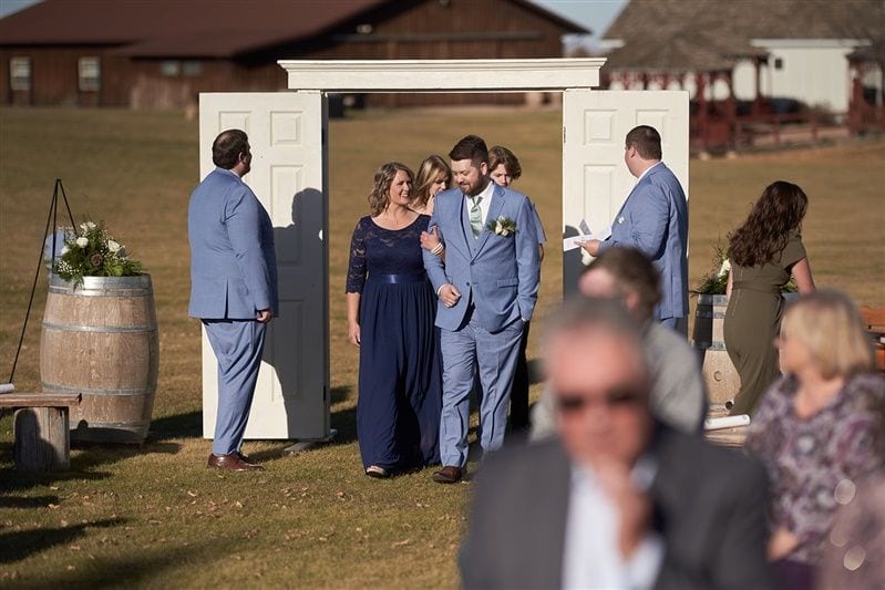 Kaylie + Bailey wedding — ceremony