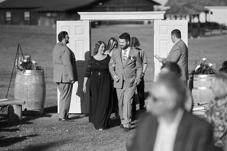 Kaylie + Bailey wedding — ceremony