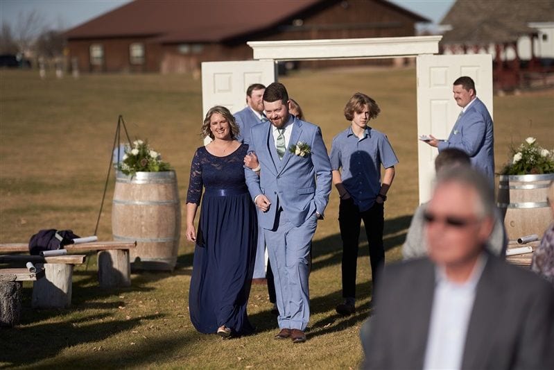 Kaylie + Bailey wedding — ceremony