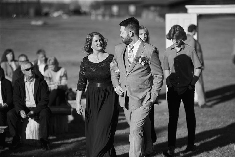 Kaylie + Bailey wedding — ceremony
