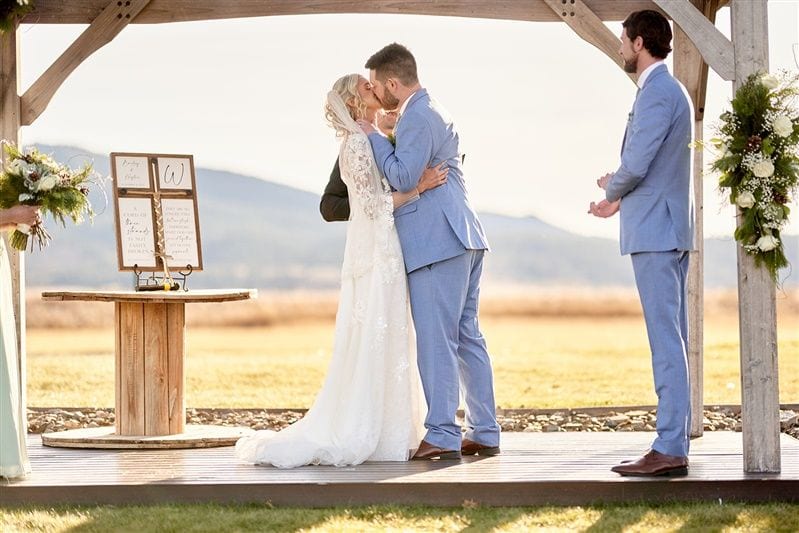 Kaylie + Bailey's wedding: ceremony