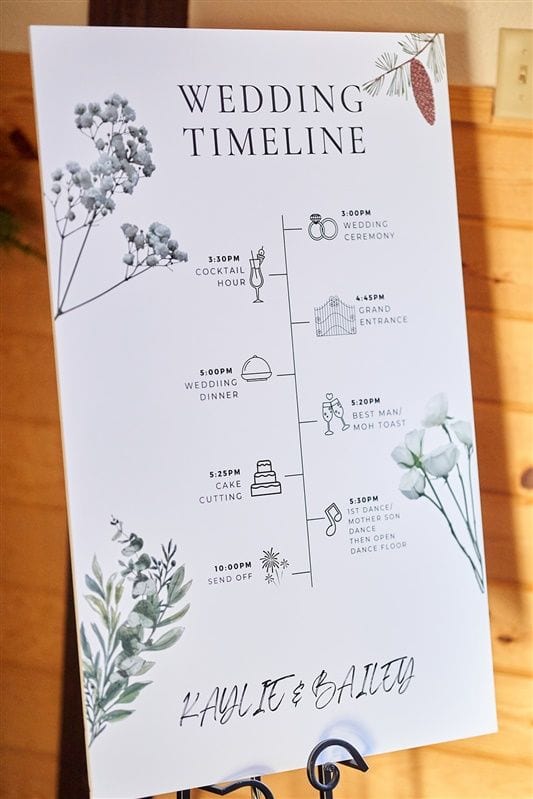Kaylie + Bailey wedding — details