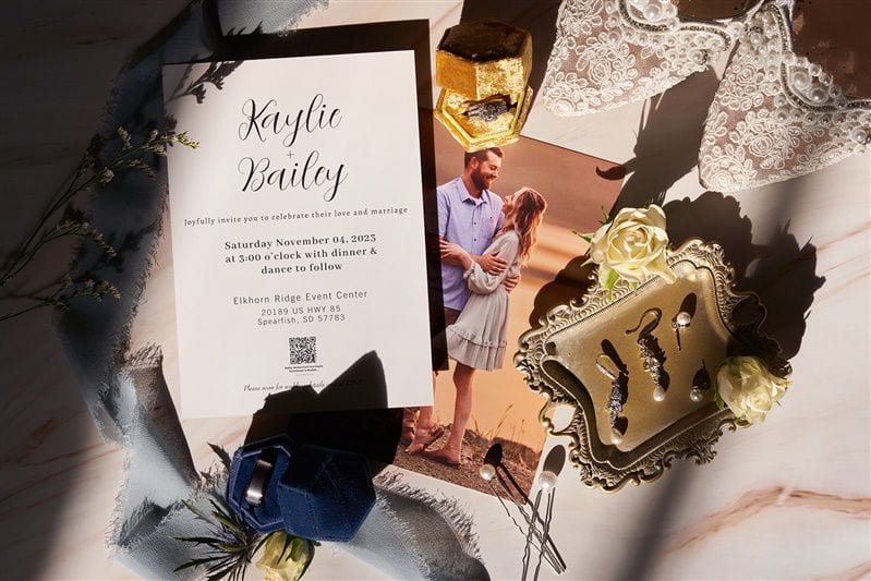 Kaylie + Bailey's wedding: details