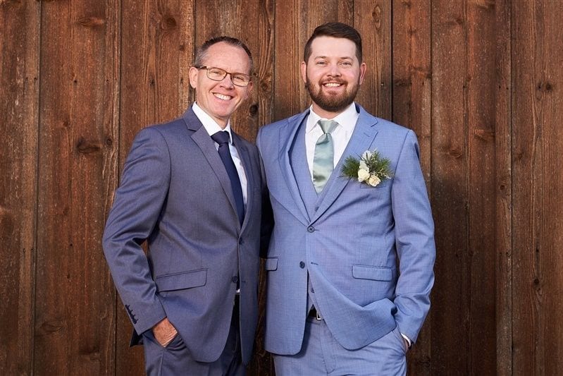 Kaylie + Bailey wedding — family formals