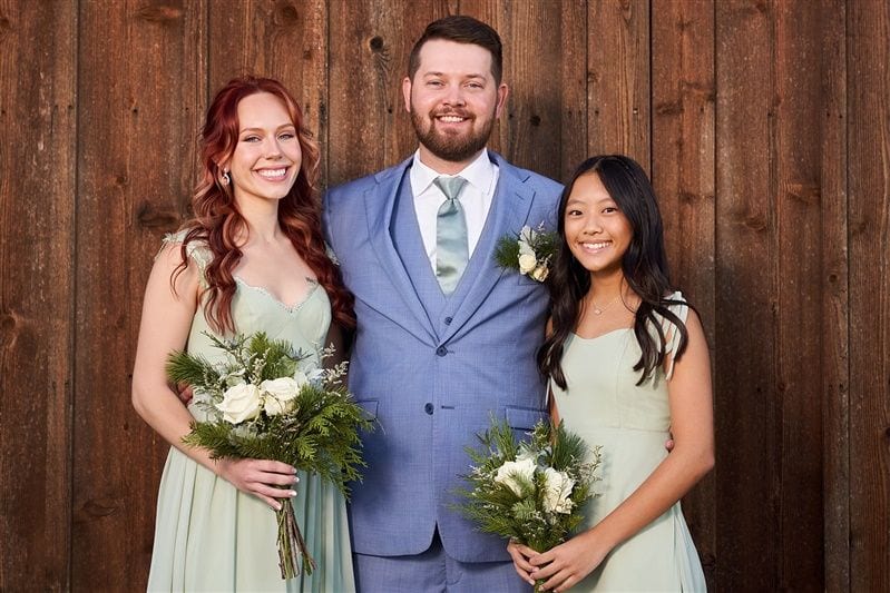 Kaylie + Bailey wedding — family formals