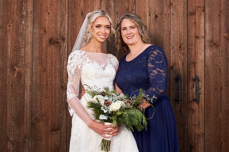 Kaylie + Bailey wedding — family formals