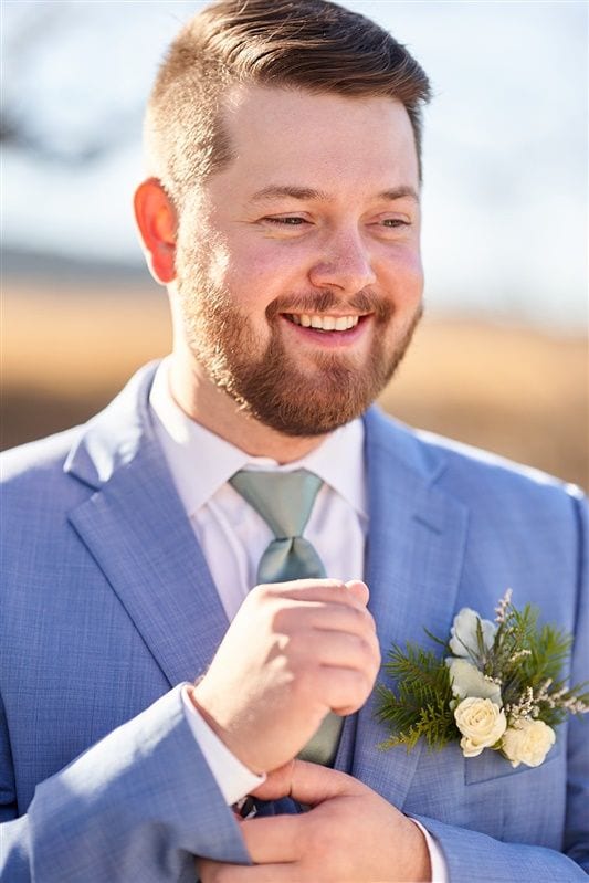Kaylie + Bailey wedding — first look + gifts