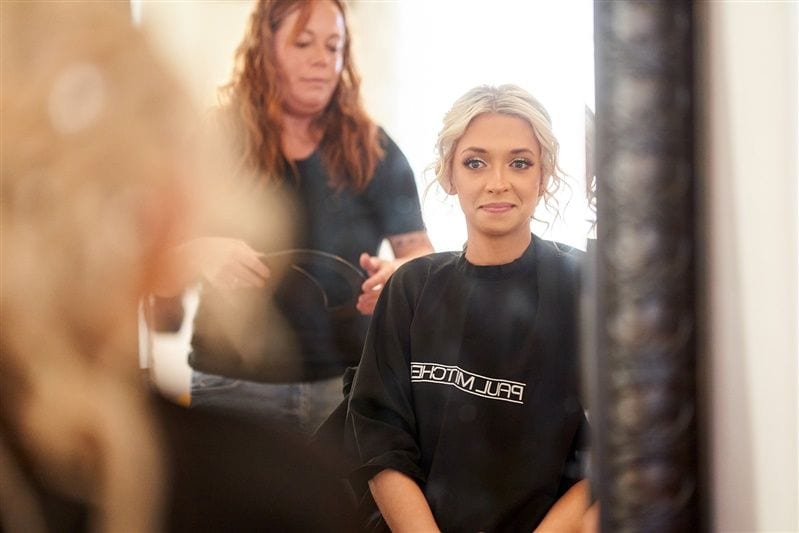 Kaylie + Bailey wedding — getting ready