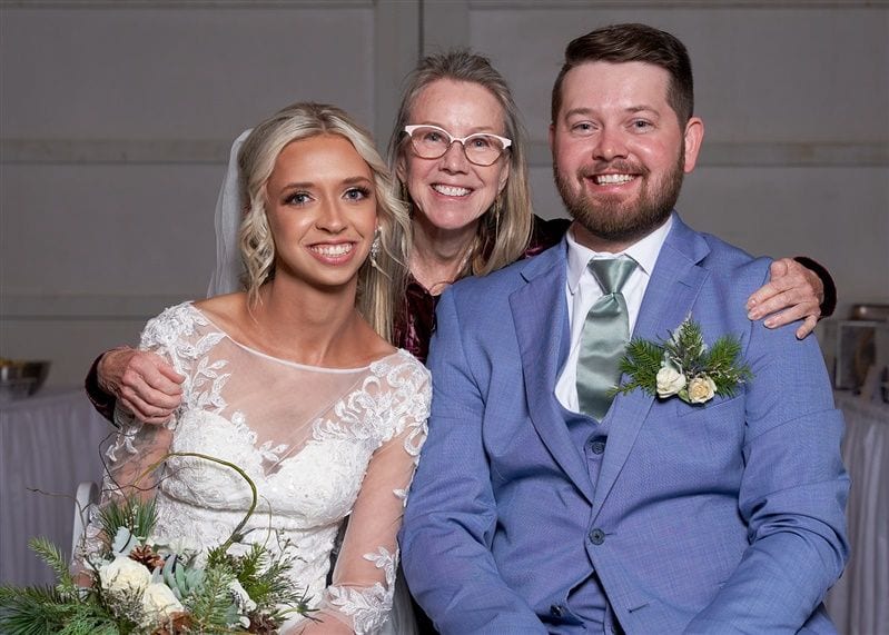 Kaylie + Bailey wedding — photos with friends