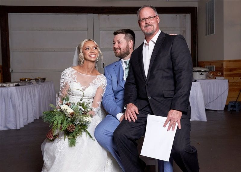 Kaylie + Bailey wedding — photos with friends