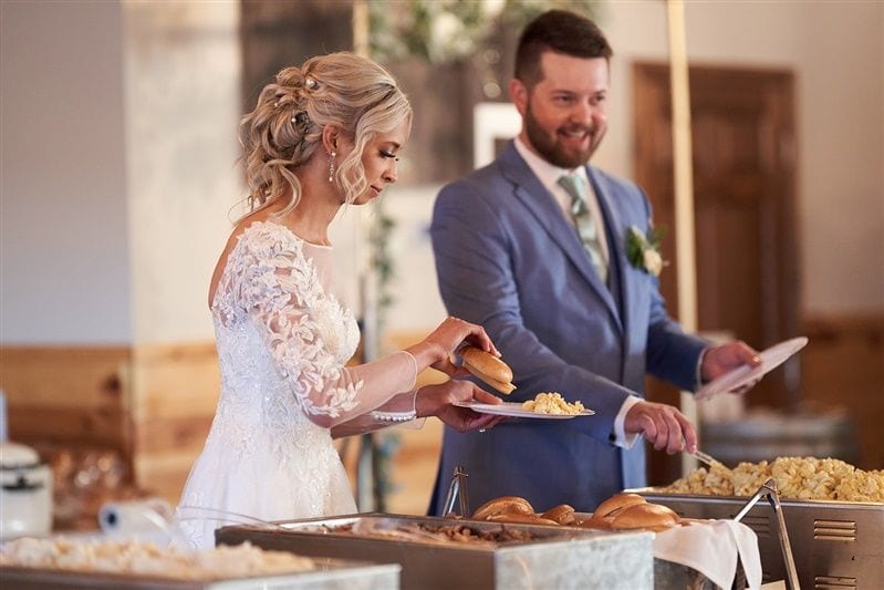 Kaylie + Bailey wedding — reception