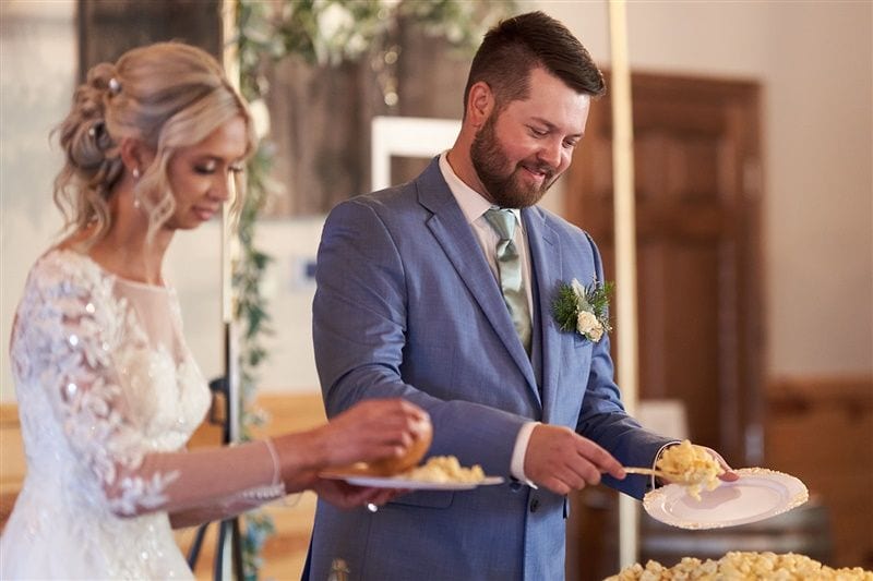 Kaylie + Bailey wedding — reception