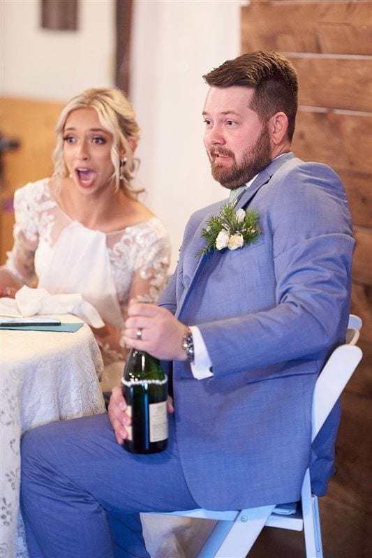 Kaylie + Bailey wedding — reception