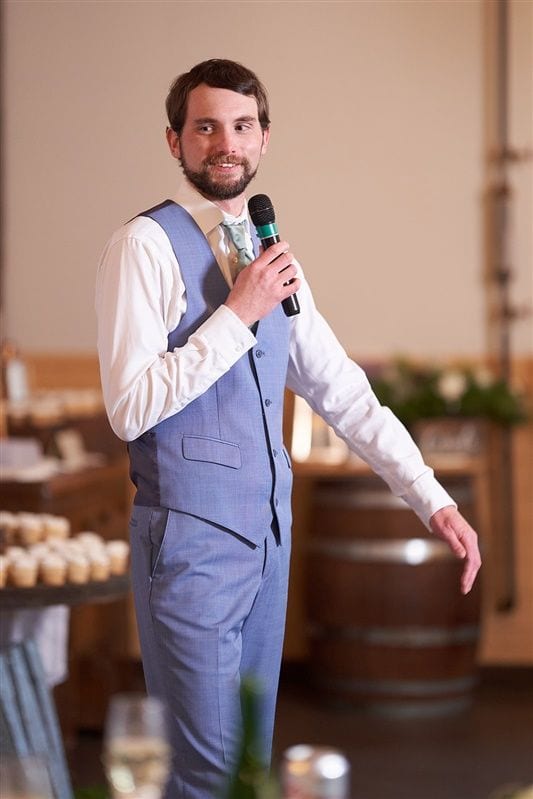 Kaylie + Bailey wedding — reception
