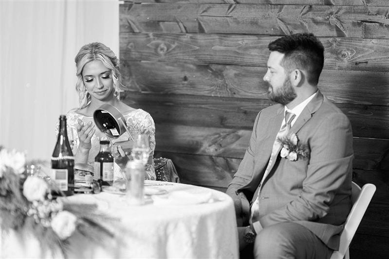Kaylie + Bailey wedding — reception