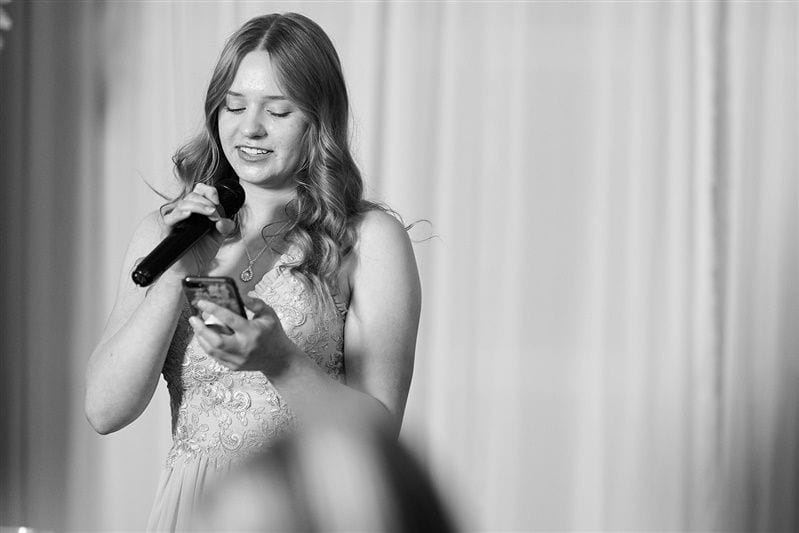 Kaylie + Bailey wedding — reception