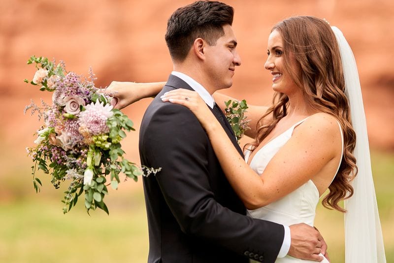 Meryl + Augustin wedding — bride + groom