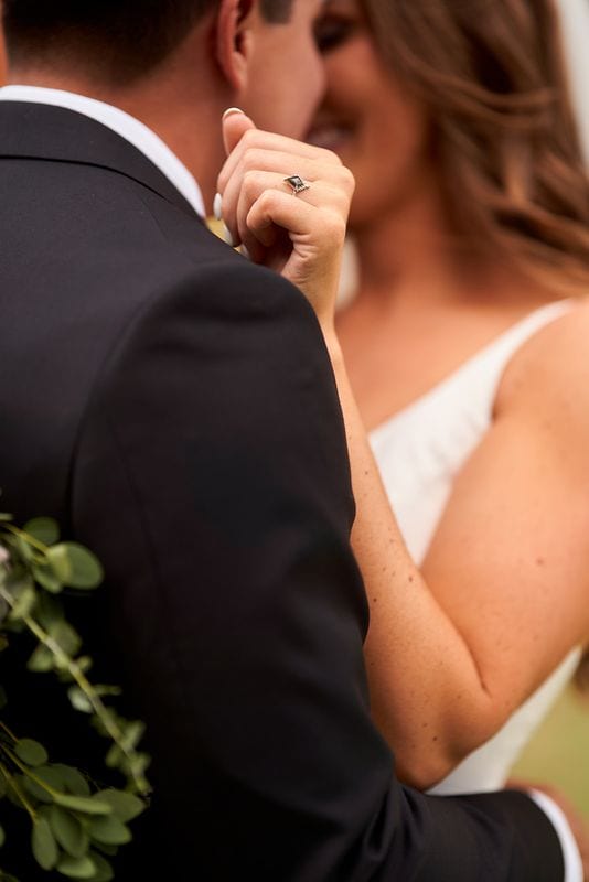Meryl + Augustin wedding — bride + groom