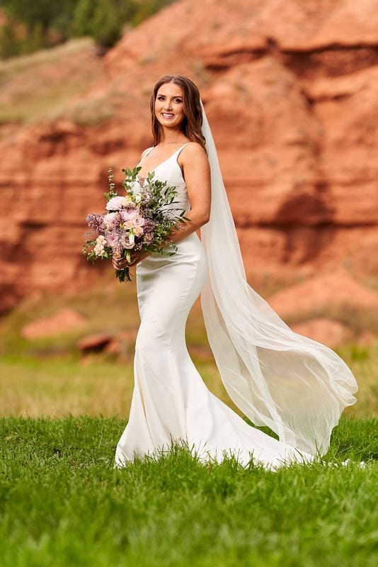 Meryl + Augustin wedding — bride + groom