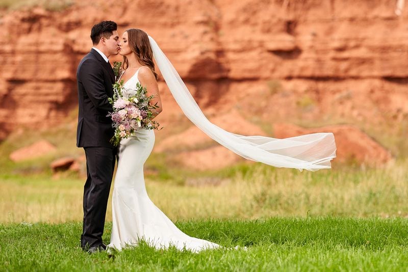 Meryl + Augustin wedding — bride + groom