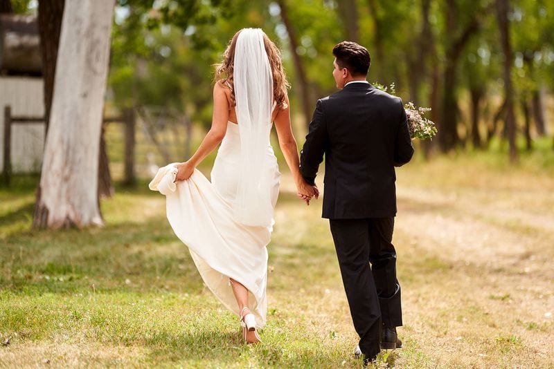 Meryl + Augustin wedding — bride + groom