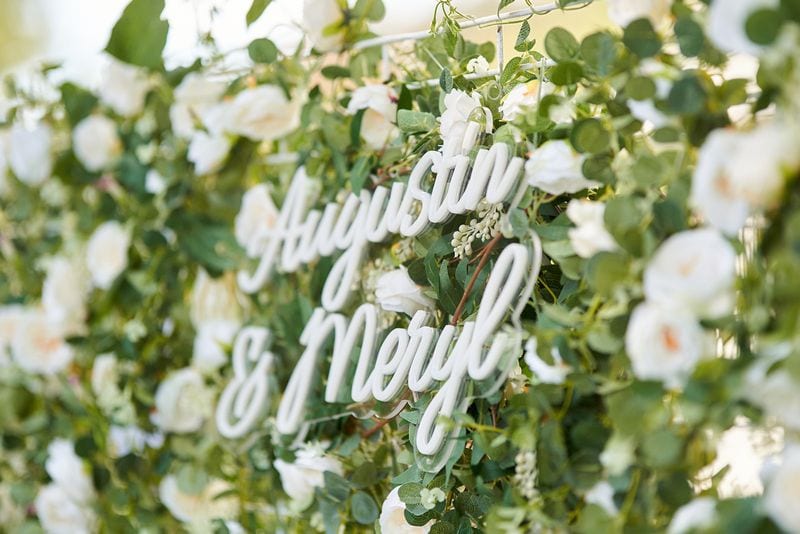 Meryl + Augustin wedding — details