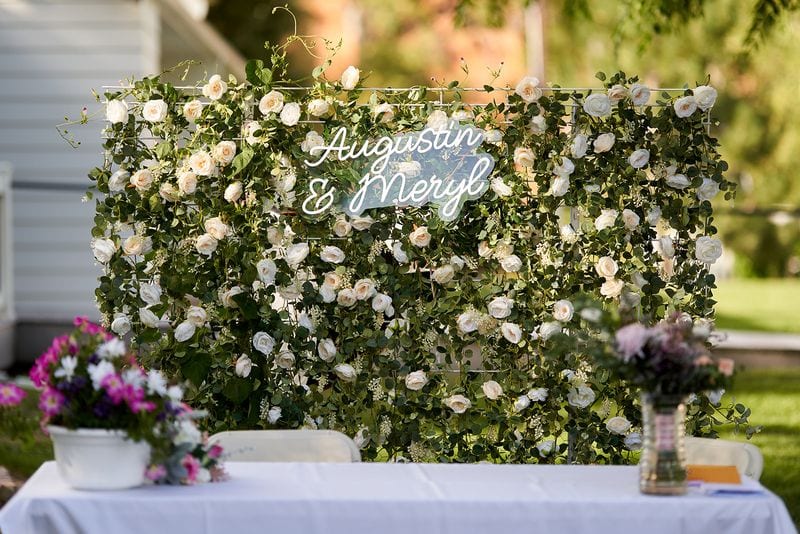 Meryl + Augustin wedding — details