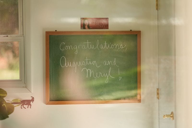 Meryl + Augustin wedding — details