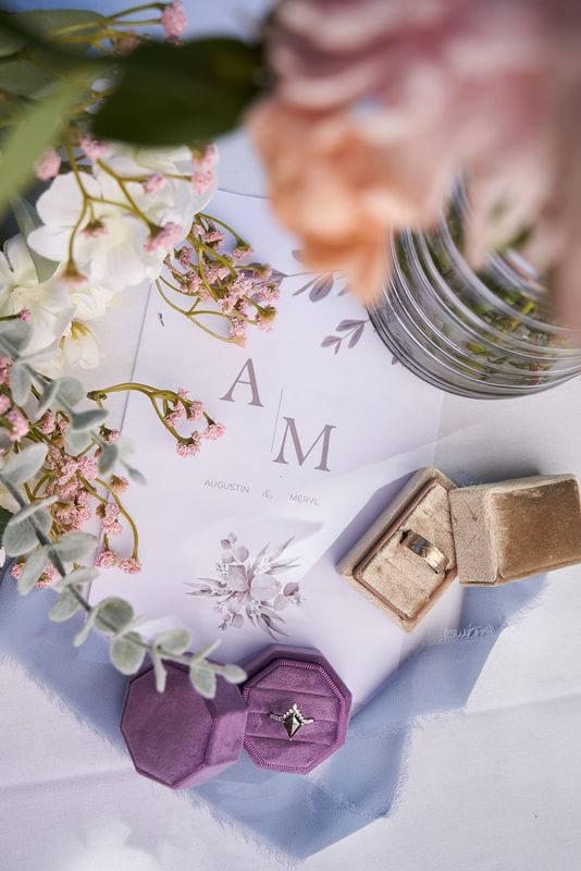 Meryl + Augustin wedding — details