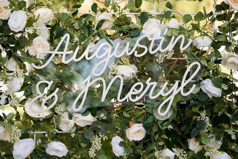 Meryl + Augustin wedding — details