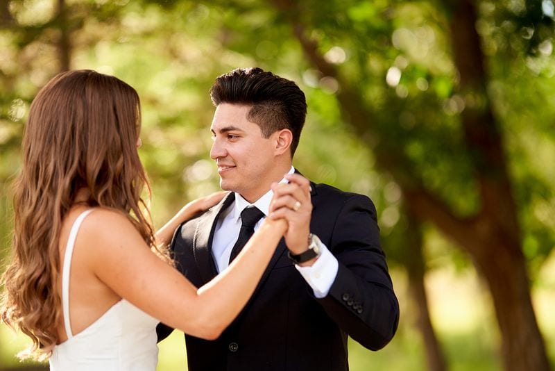 Meryl + Augustin wedding — first dance