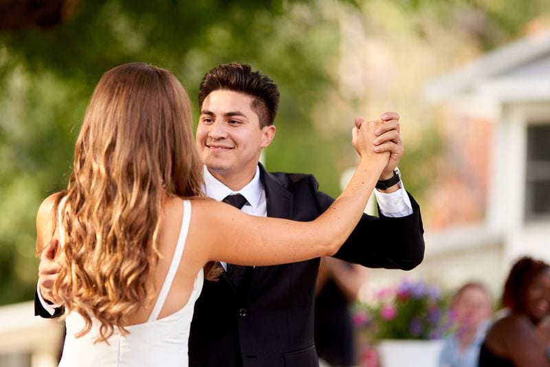 Meryl + Augustin wedding — first dance