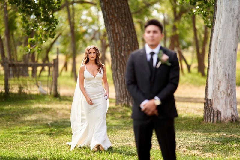 Meryl + Augustin wedding — first look + vows