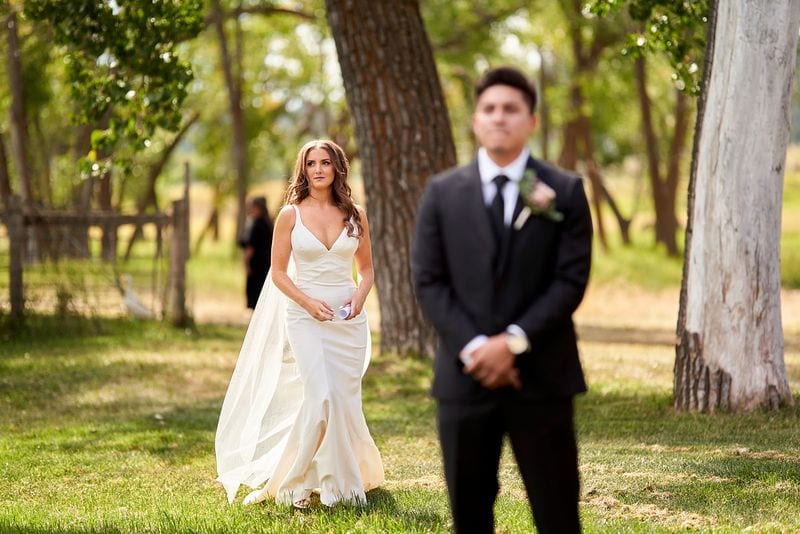 Meryl + Augustin wedding — first look + vows