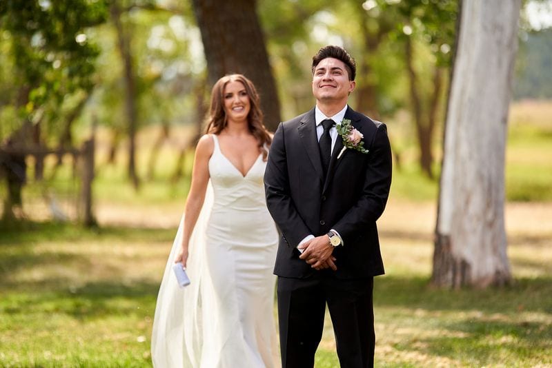 Meryl + Augustin wedding — first look + vows
