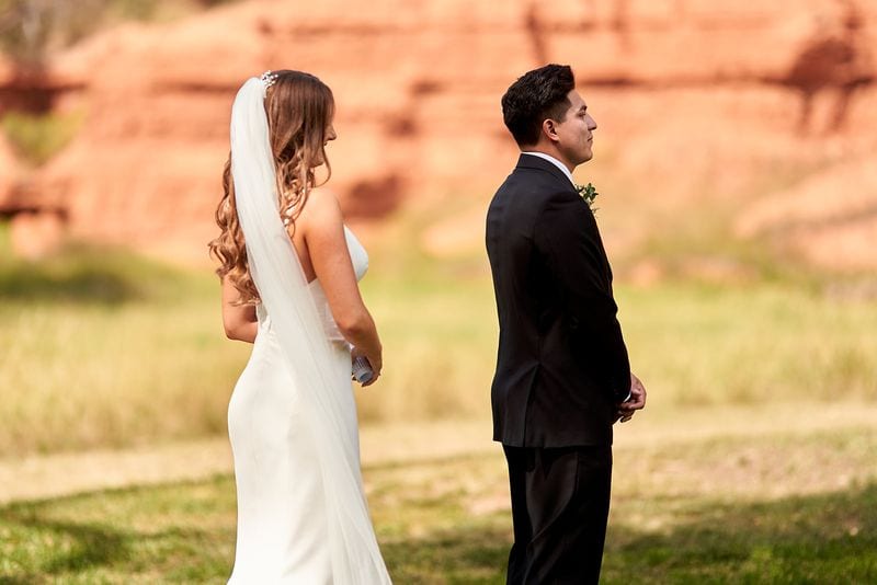 Meryl + Augustin wedding — first look + vows