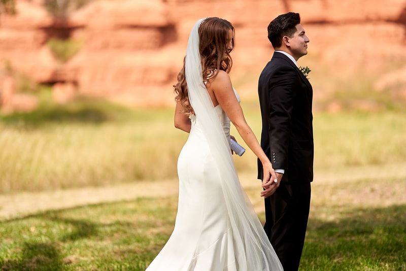 Meryl + Augustin wedding — first look + vows