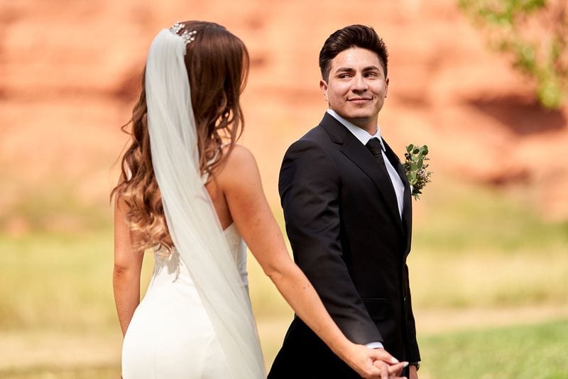 Meryl + Augustin wedding — first look + vows