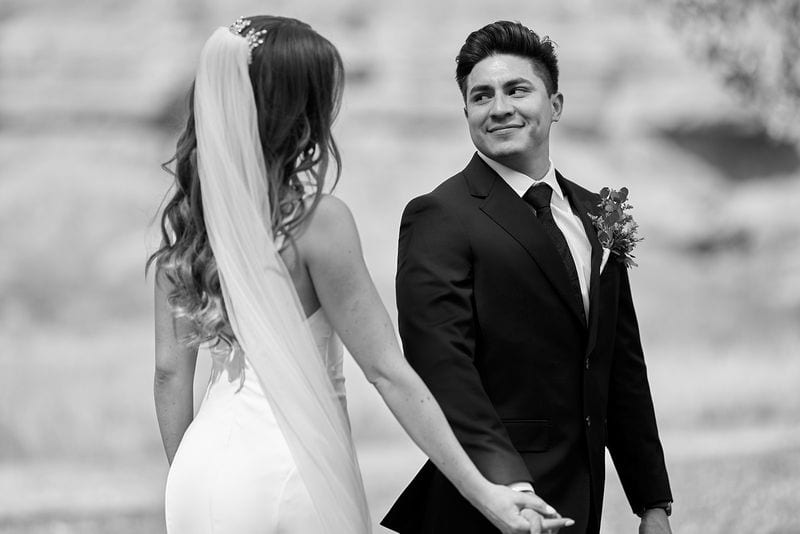 Meryl + Augustin wedding — first look + vows