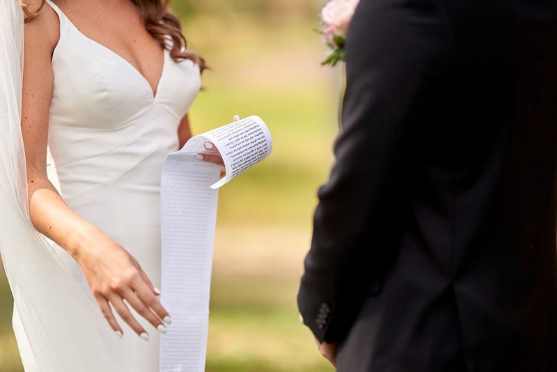 Meryl + Augustin wedding — first look + vows