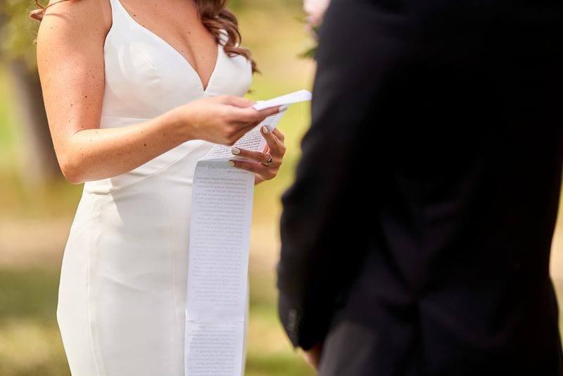 Meryl + Augustin wedding — first look + vows