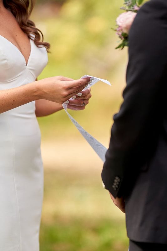 Meryl + Augustin wedding — first look + vows