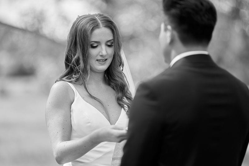 Meryl + Augustin wedding — first look + vows