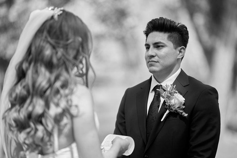 Meryl + Augustin wedding — first look + vows